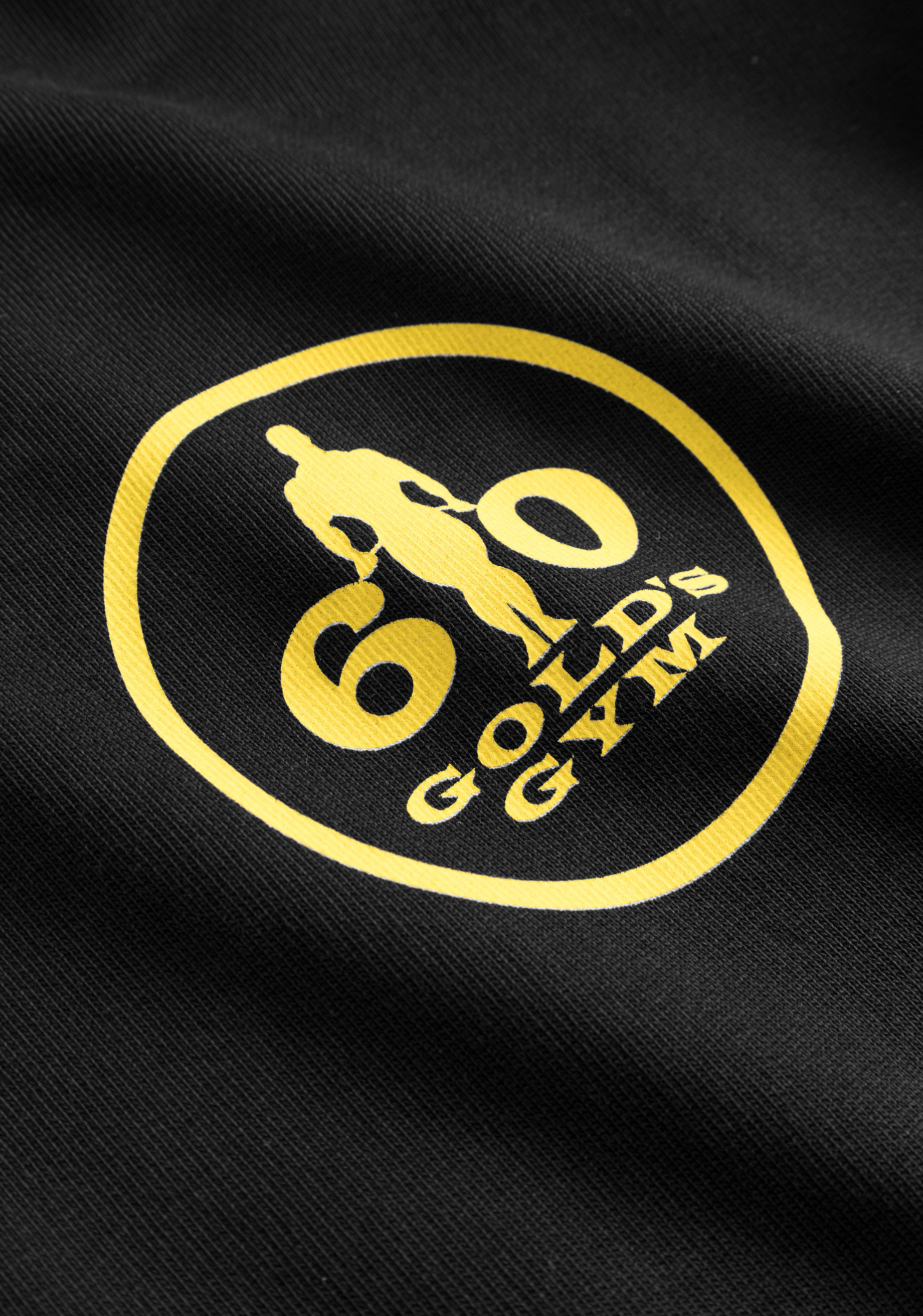 golds gym official 60th anniversary hoodie logo