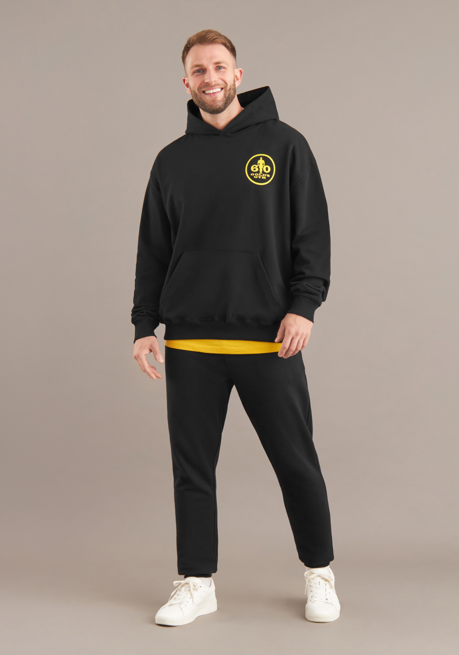 golds gym official 60th anniversary hoodie