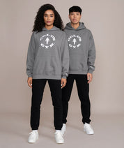 golds gym oversized gray hoodie