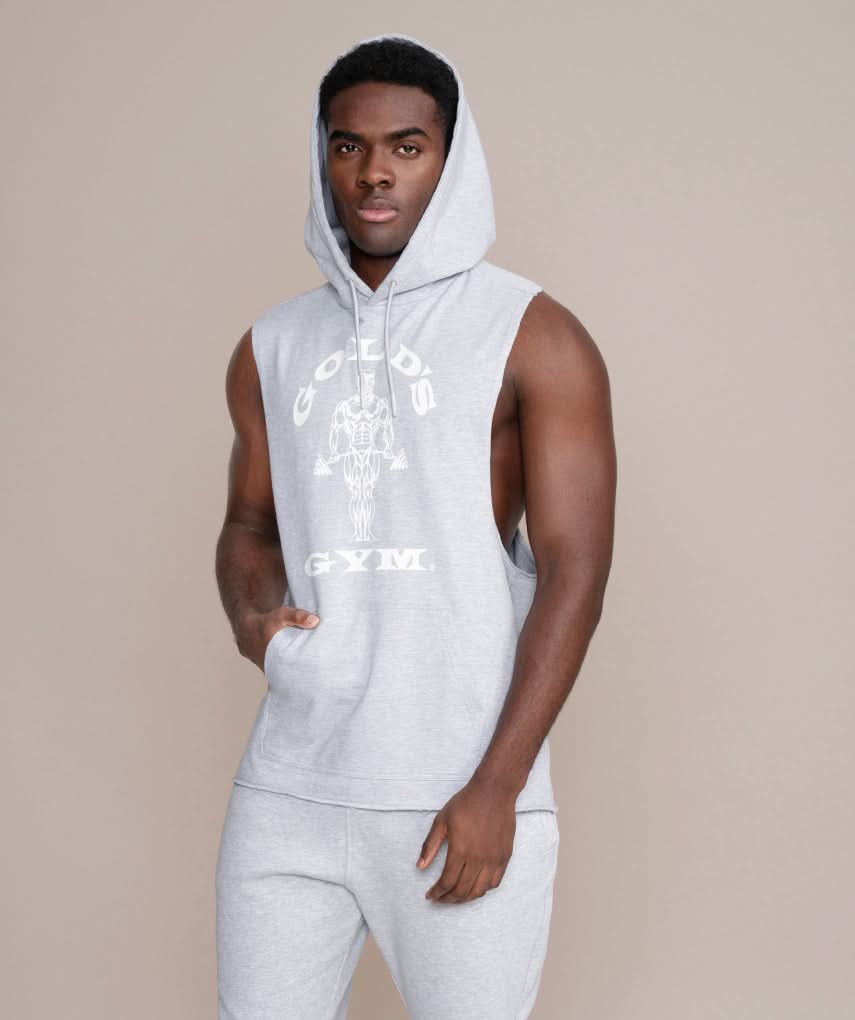 golds gym sleeveless hoodie 