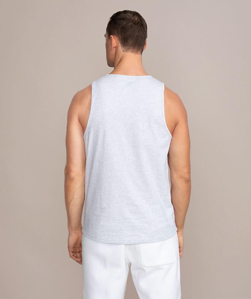 golds gym tank top for working out back view