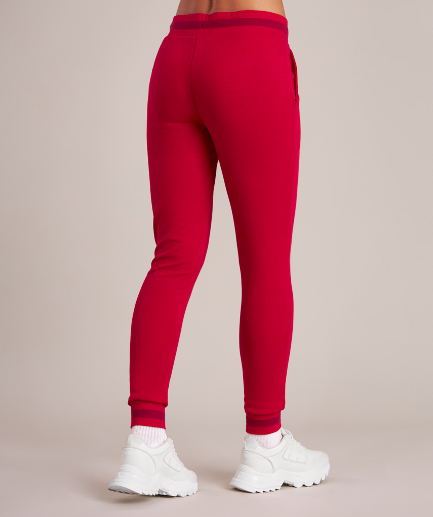 Gold's Gym Women's Workout Pants in Red