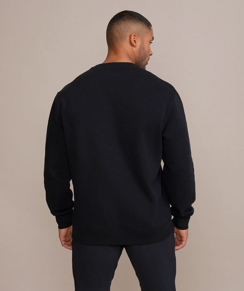 golds gyms sweater black with yellow logo back side