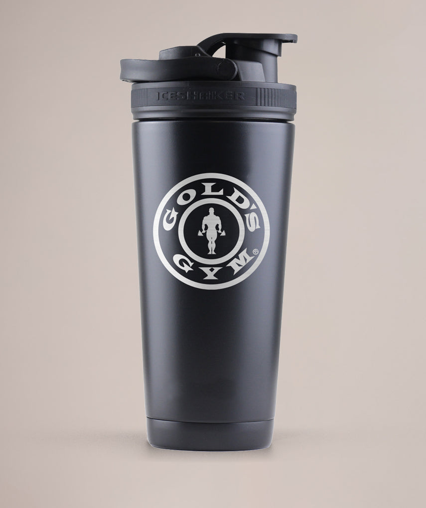 ice shaker golds gym collab official protein shaker
