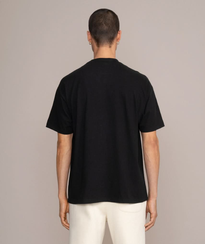 large shirt for men back view