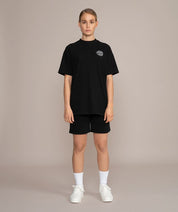 loose fitting black tshirt for golds gym