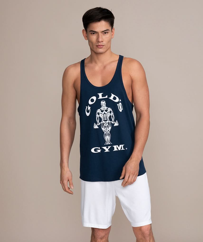 mens stringer tank top gym shirt muscle flex
