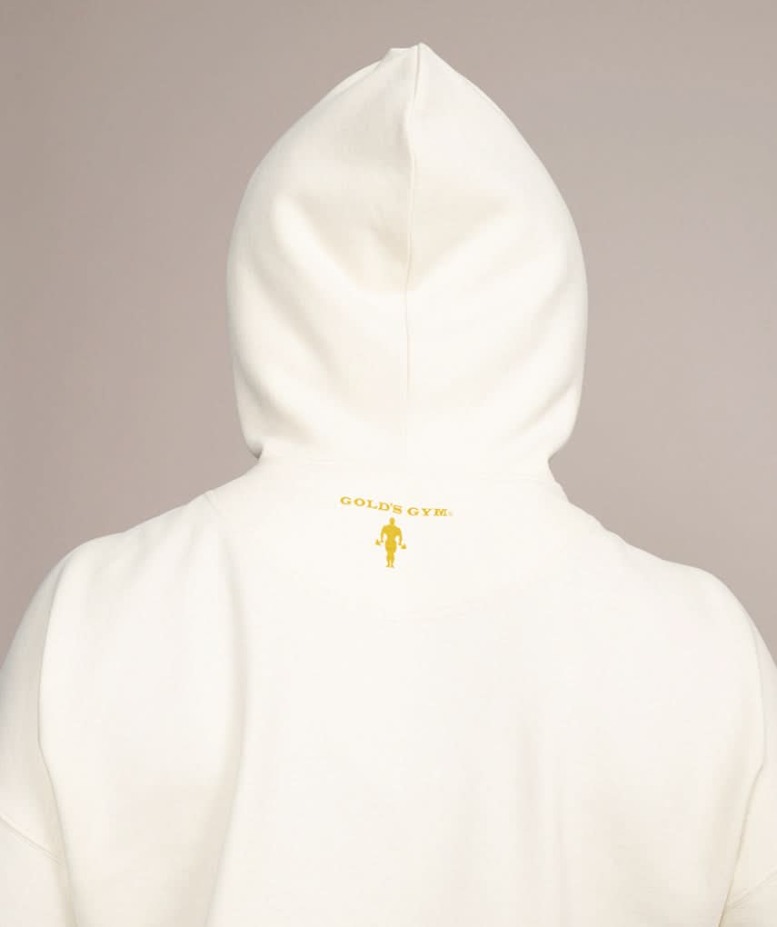 white athletic hoodie for women 